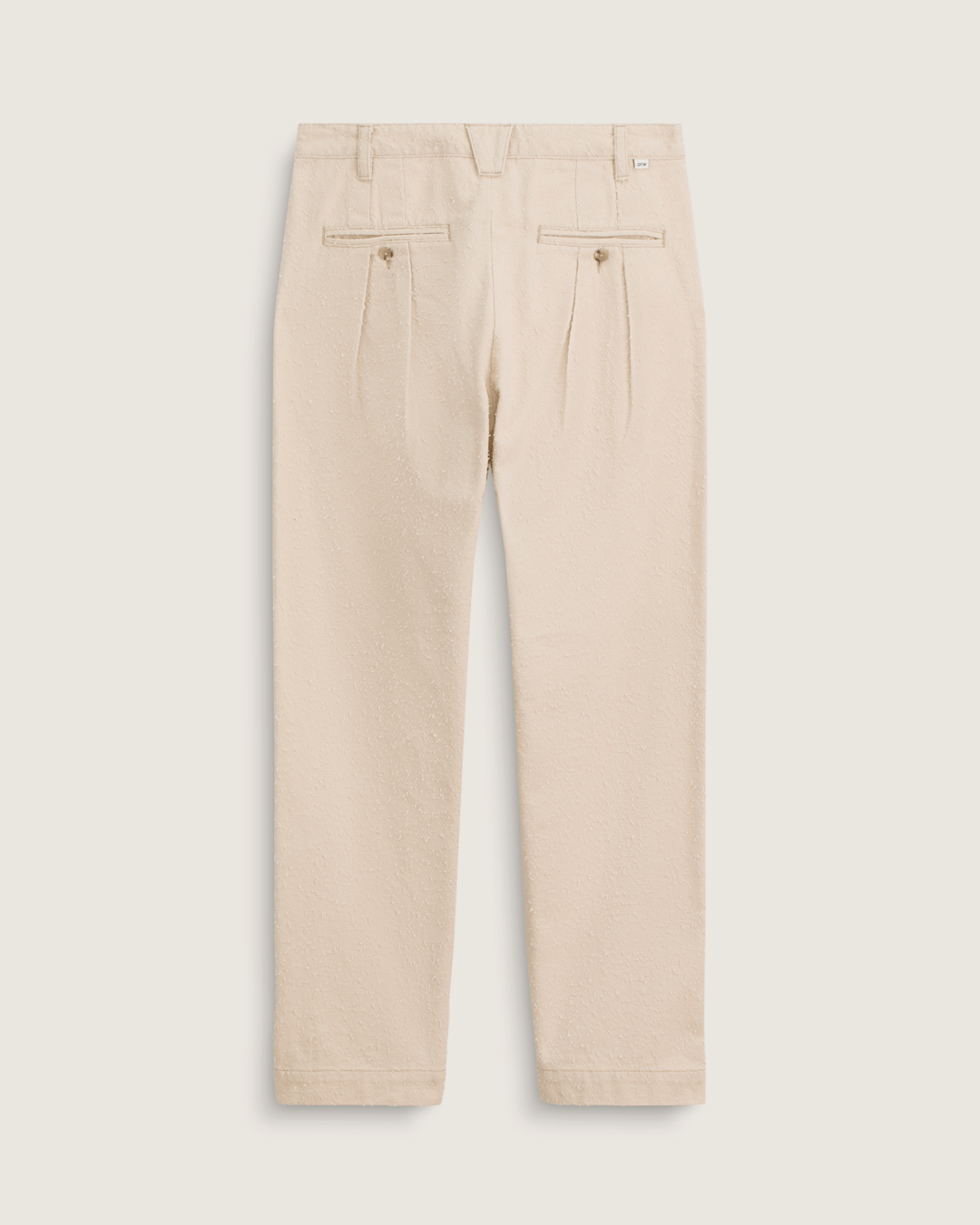 Vans OTW by Vans Back Pleated Trousers in Creme Brulee Beige