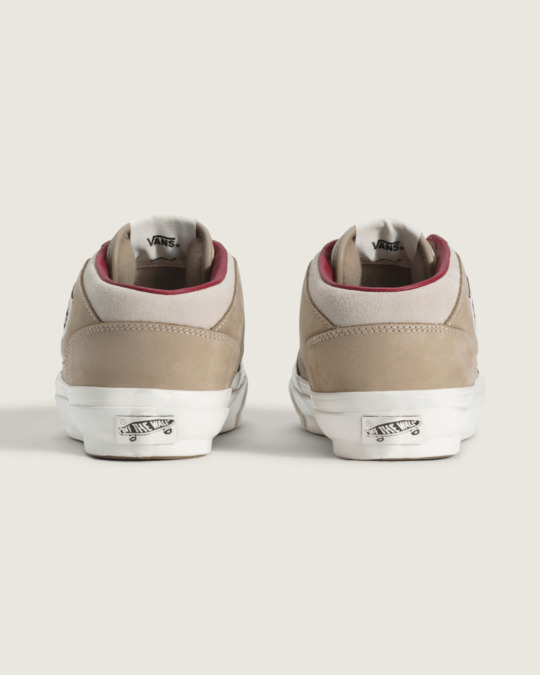 Vans Premium Half Cab Shoe in Oatmeal Beige