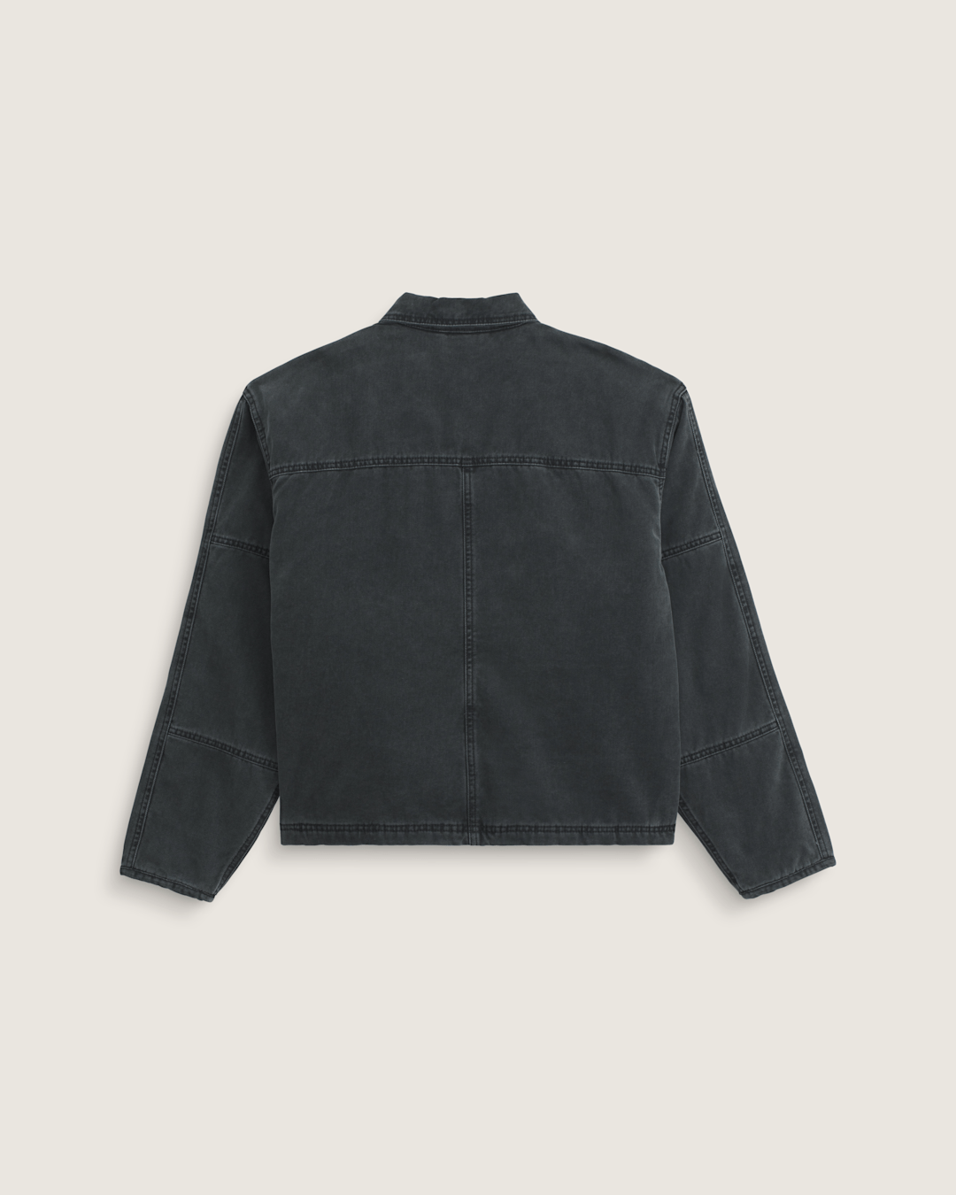 Vans Umber Pigment Canvas Jacket in Black