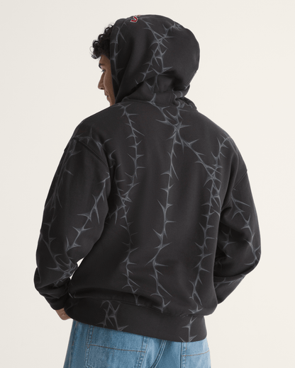Vans Prickler Patch Zip Hoodie in Black