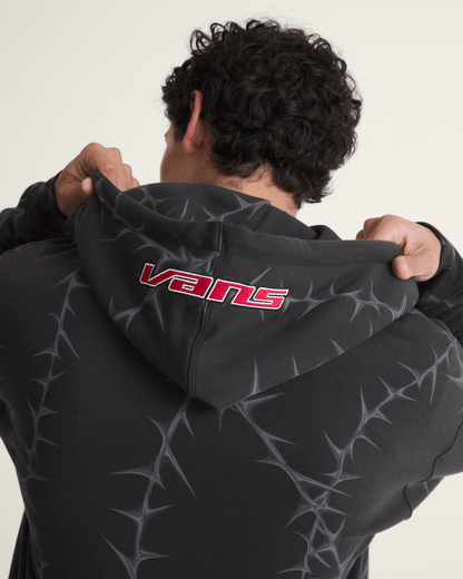 Vans Prickler Patch Zip Hoodie in Black