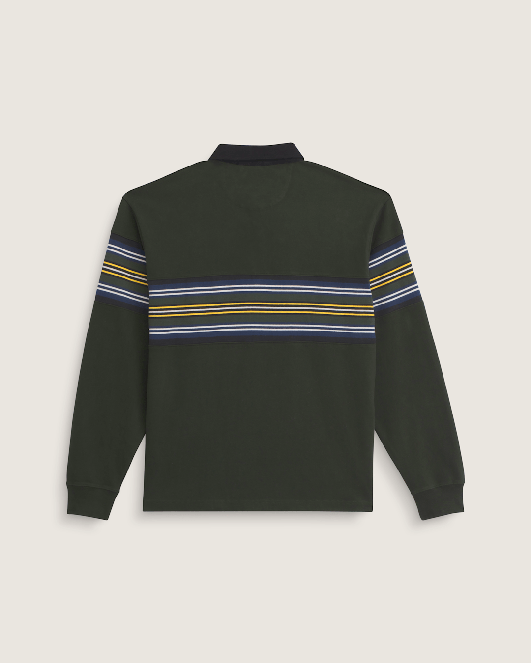 Vans Surge Rugby Long Sleeve Shirt in Dried Kelp Green
