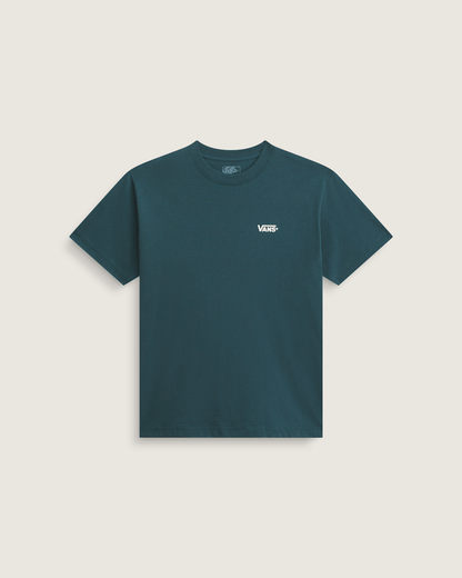 Vans New Left Chest T-Shirt in Mossy Olive Green