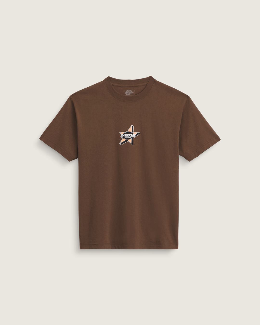 Vans Starmarked T-Shirt in Vintage Cocoa Brown