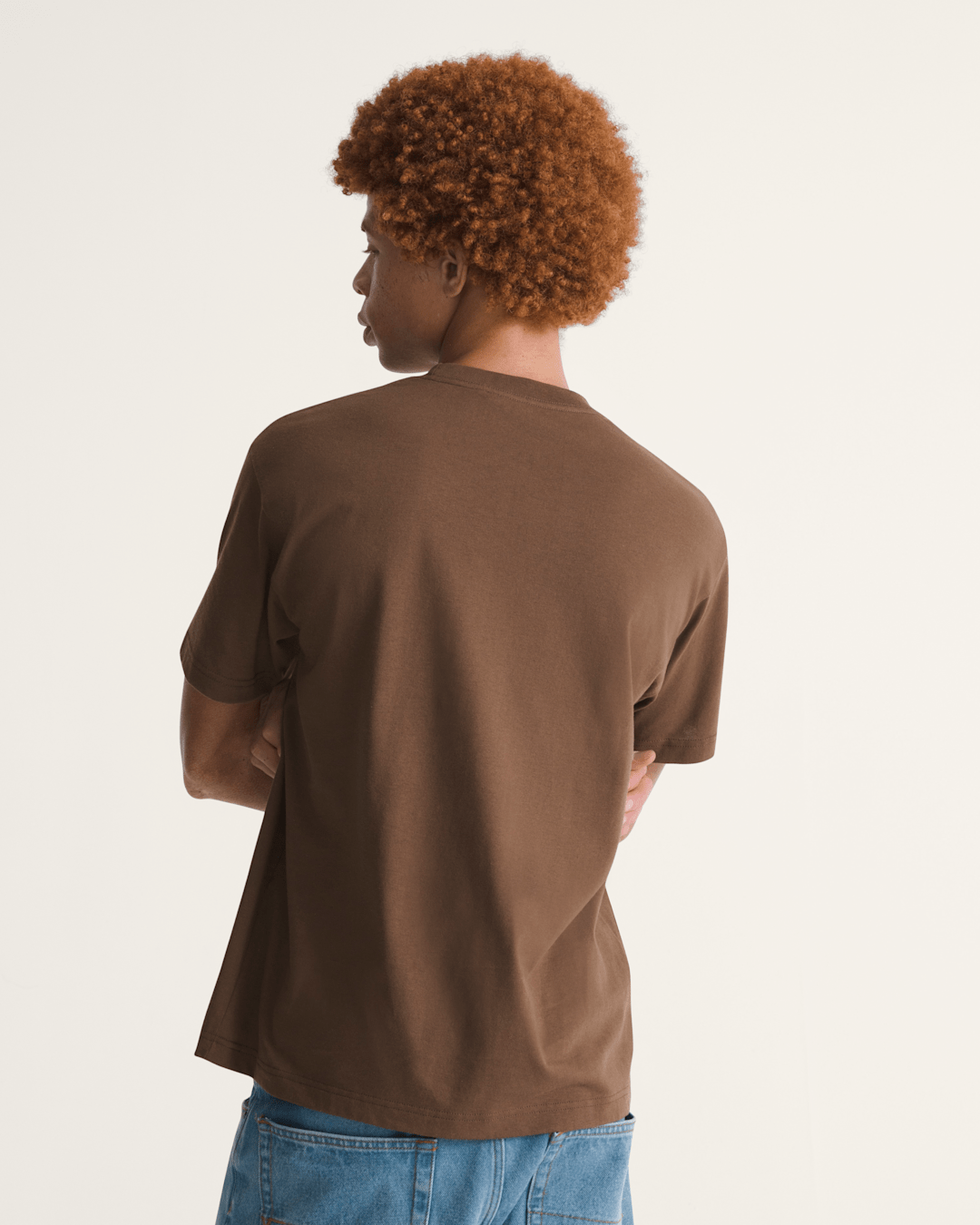 Vans Starmarked T-Shirt in Vintage Cocoa Brown