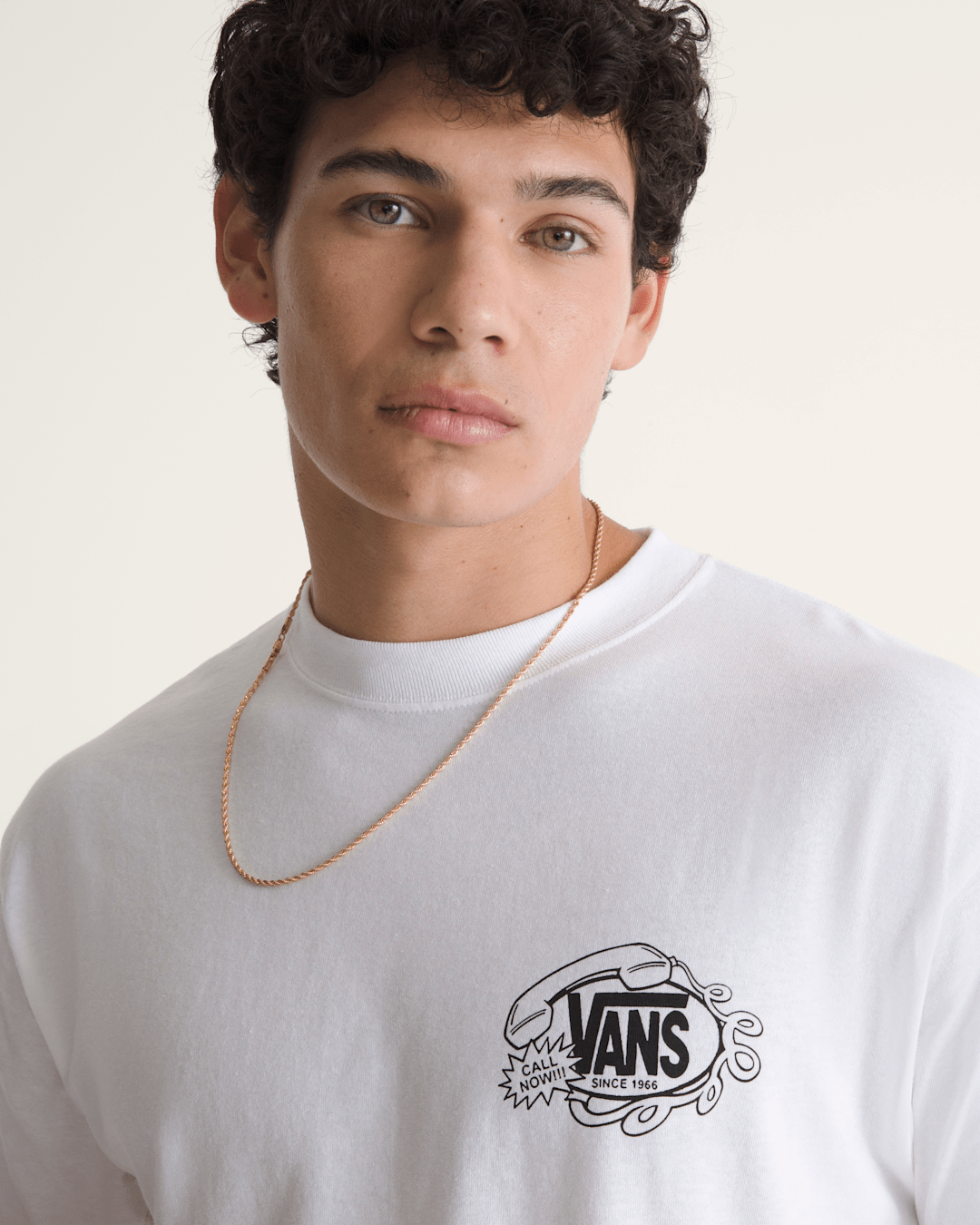 Vans Hot Lines T-Shirt in White
