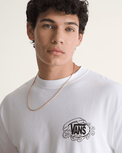 Vans Hot Lines T-Shirt in White