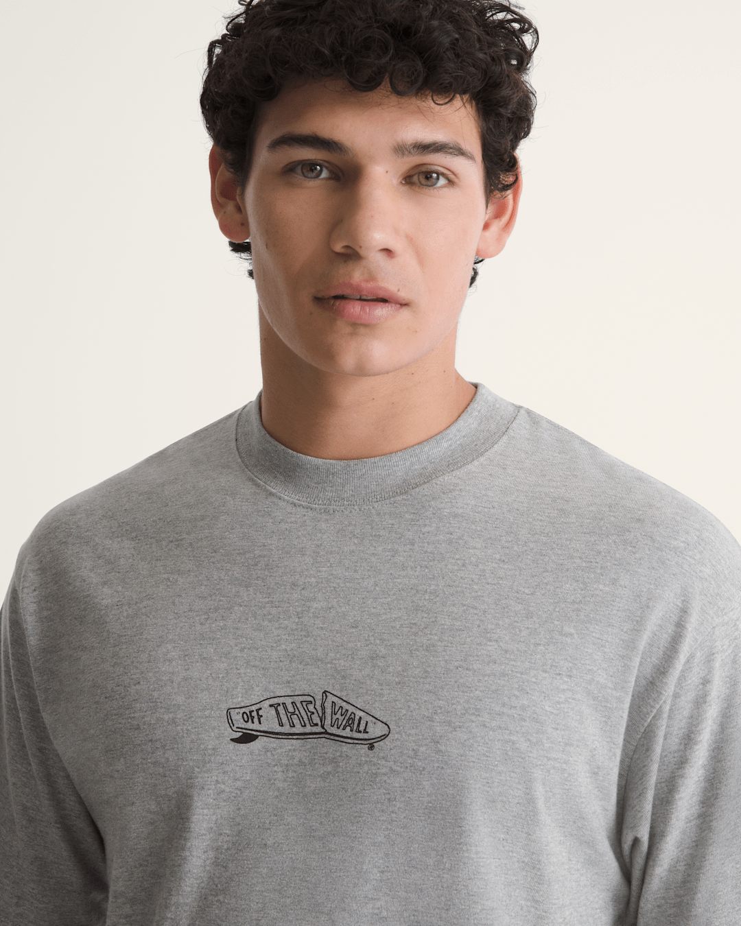 Vans Buckled T-Shirt in Athletic Heather Grey