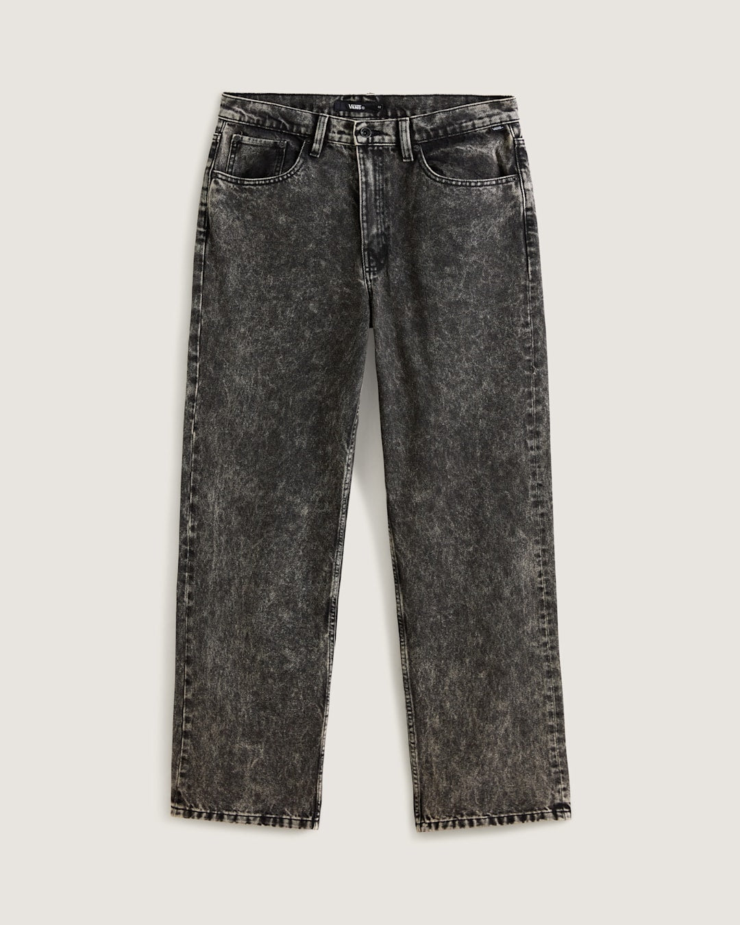 Vans Check-5 Loose Denim Pants in Black
