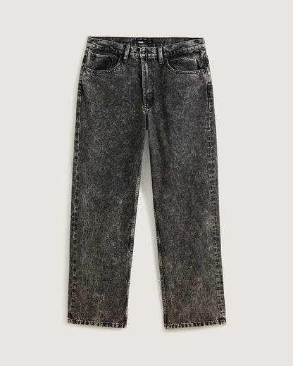 Vans Check-5 Loose Denim Pants in Black