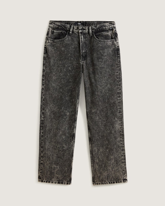 Vans Check-5 Loose Denim Pants in Black