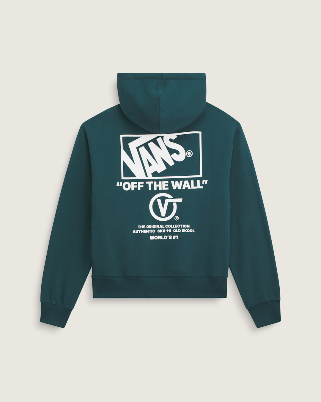 Vans Stacked Hi Pullover Hoodie in Mossy Olive Green