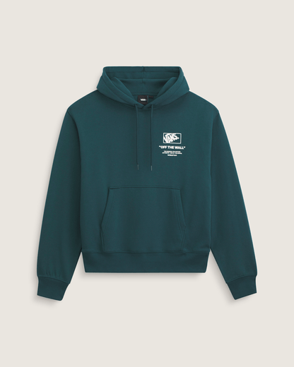 Vans Stacked Hi Pullover Hoodie in Mossy Olive Green