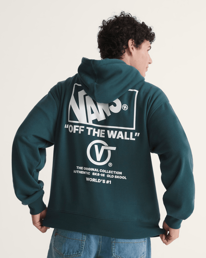 Vans Stacked Hi Pullover Hoodie in Mossy Olive Green