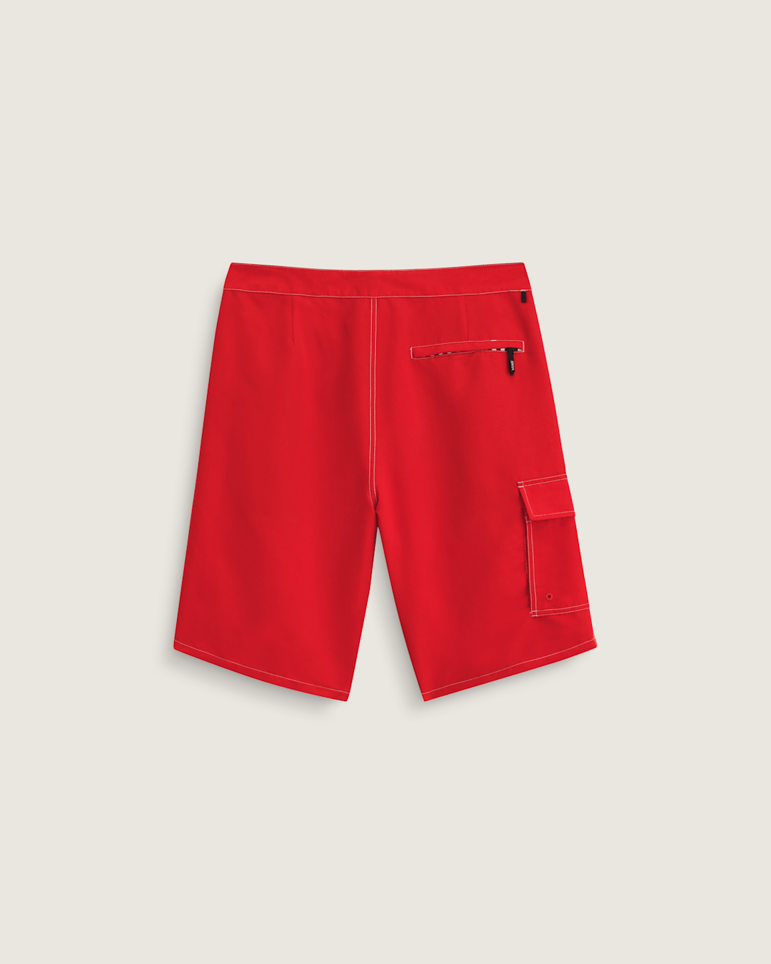 Vans Voyage Long Cargo Boardshorts in Racing Red