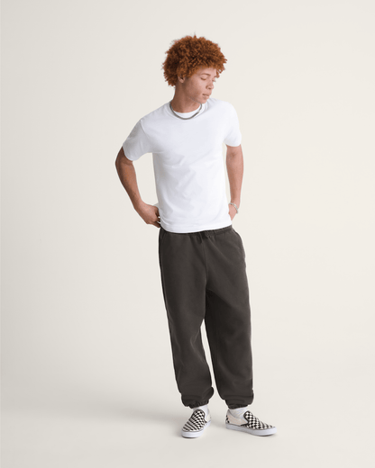 Vans Premium Fleece Sweat Pants in Faded Black