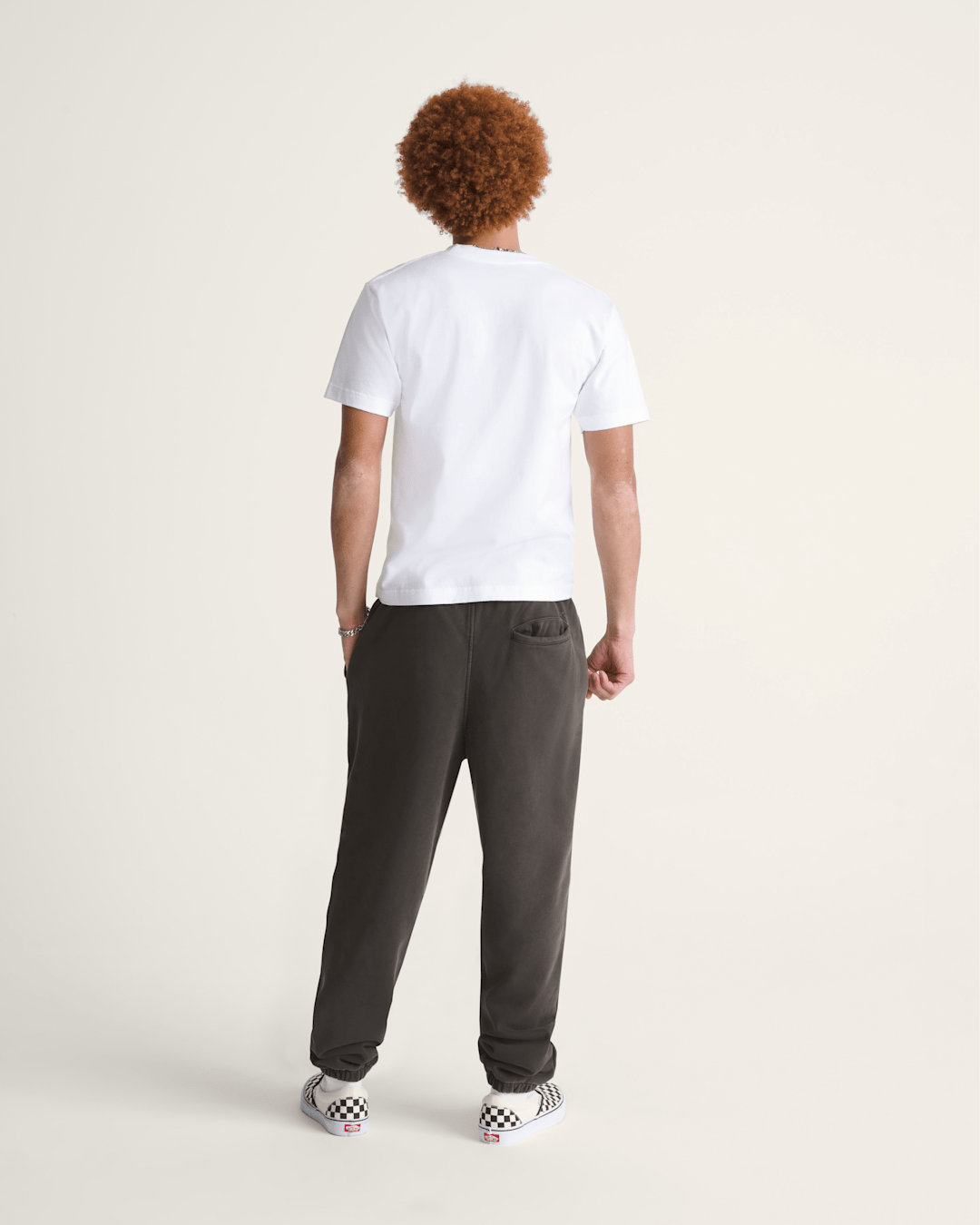 Vans Premium Fleece Sweat Pants in Faded Black