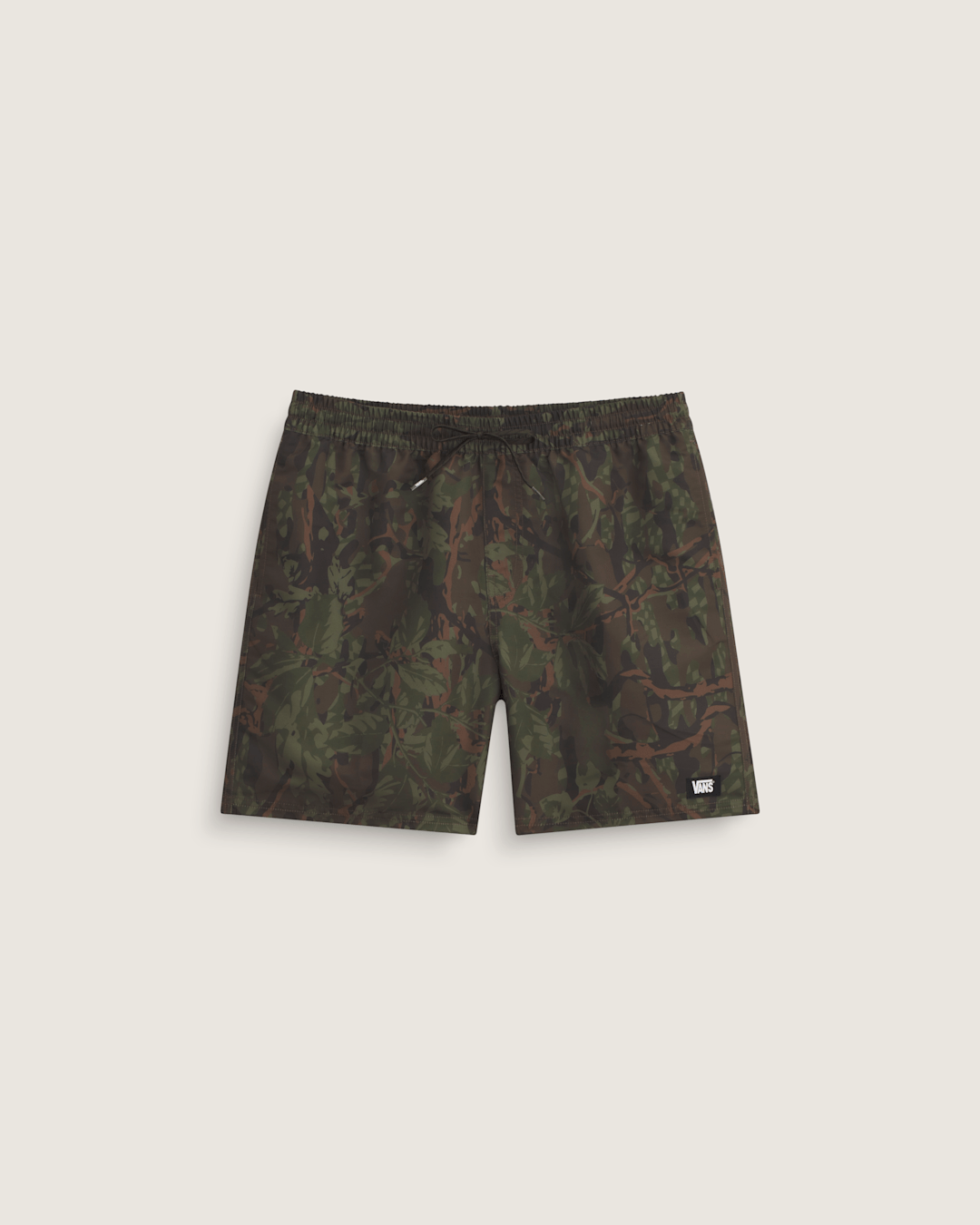 Vans Primary II Elastic Printed Boardshorts in Obsidian Fern Green