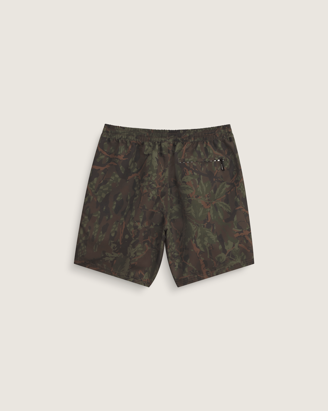 Vans Primary II Elastic Printed Boardshorts in Obsidian Fern Green