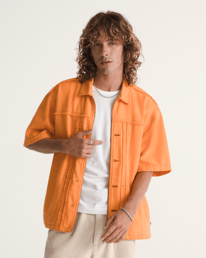 Vans OTW by Vans Double Edge Shirt in Sunset Orange