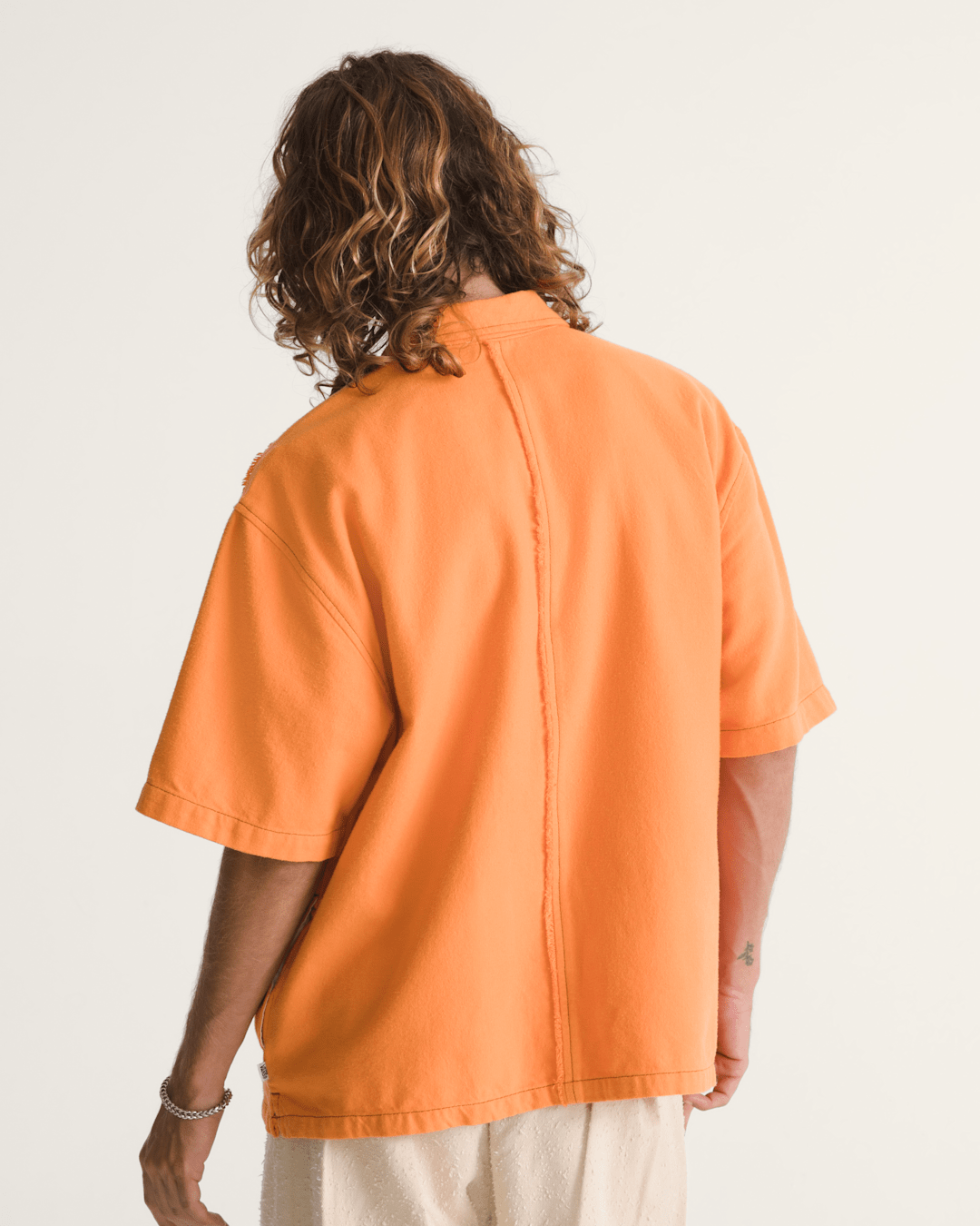 Vans OTW by Vans Double Edge Shirt in Sunset Orange