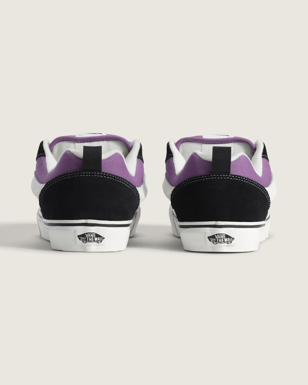 Vans Knu Skool Shoe in Purple / Black