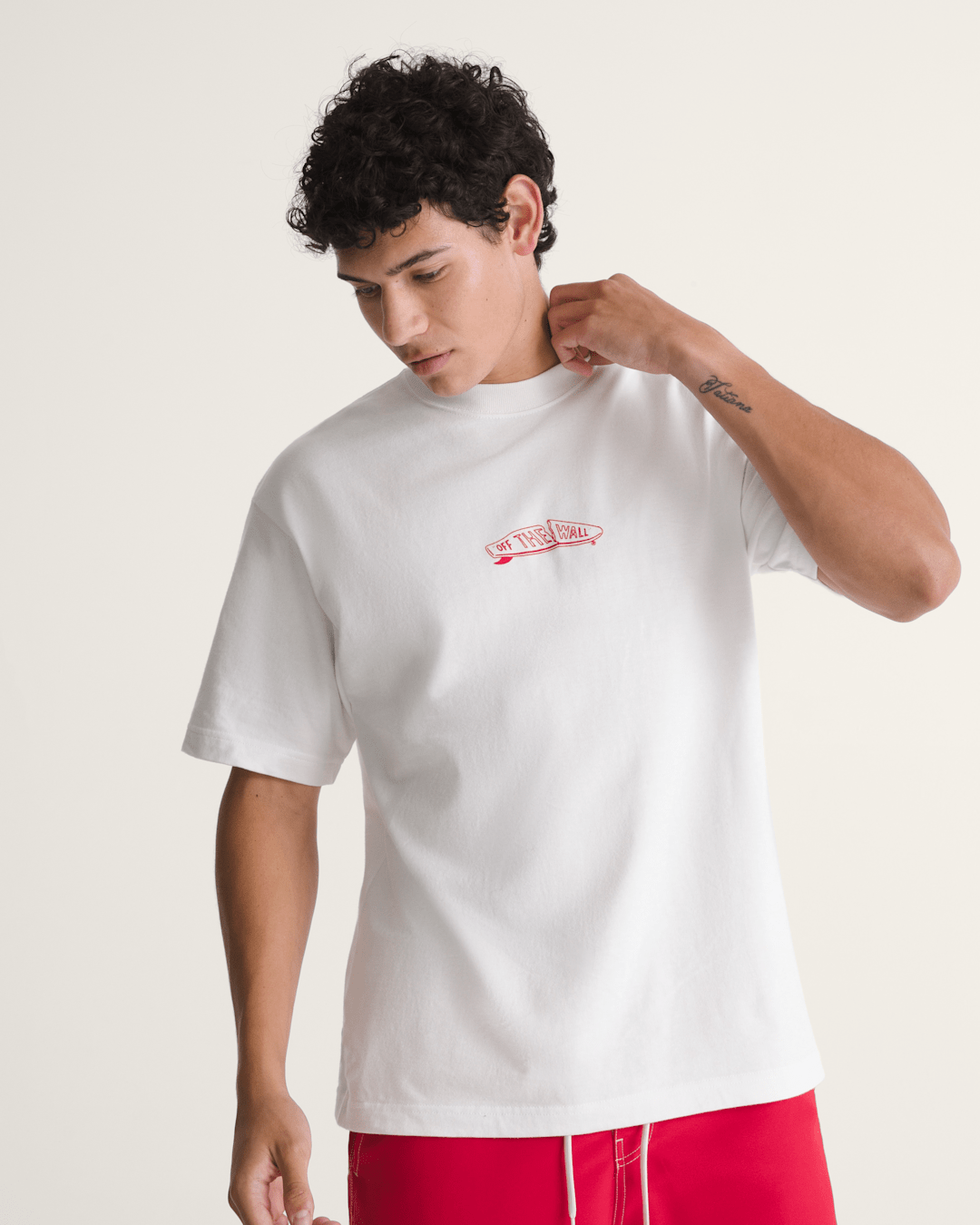 Vans Buckled T-Shirt in White