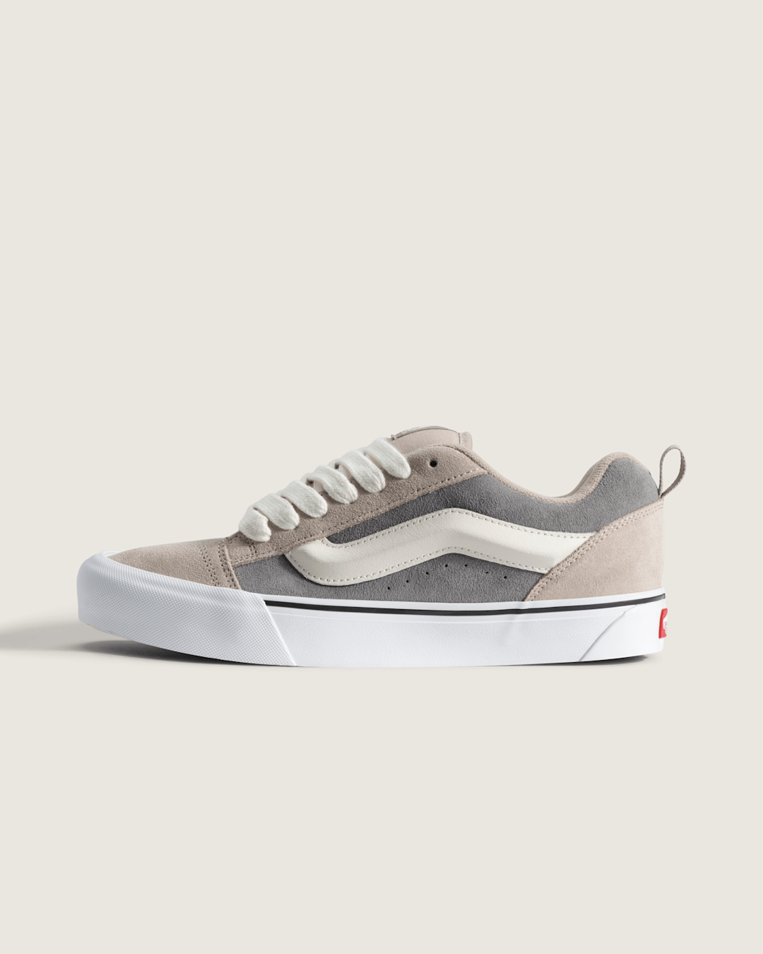 Vans Knu Skool Shoe in Frost Grey