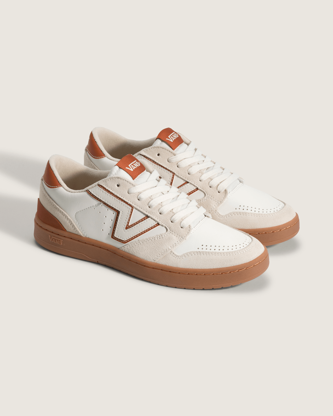 Vans Lowland 2.0 Shoe in Gum Marshmallow White