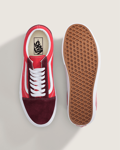 Vans Old Skool Shoe in Crimson Haze Red