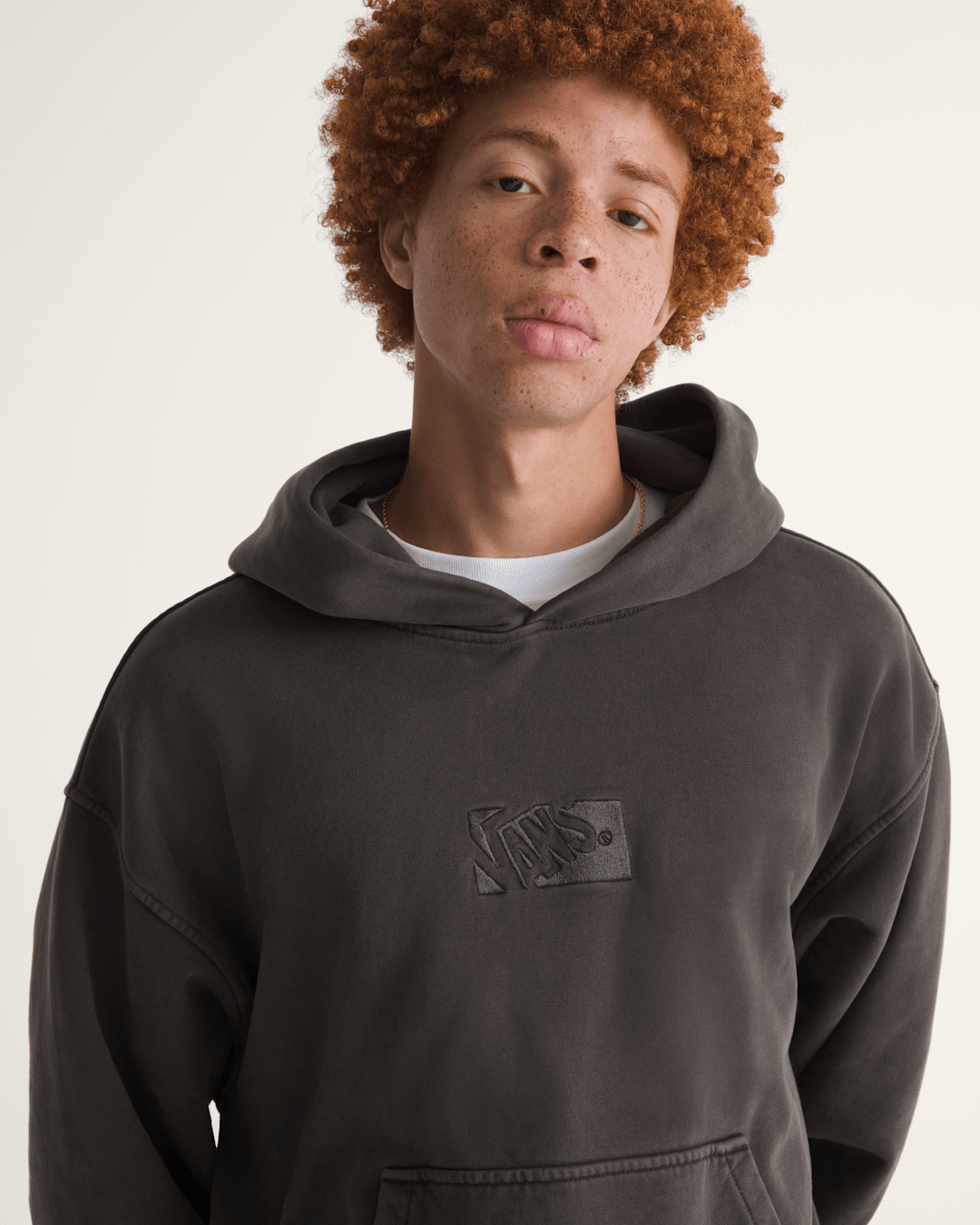 Vans Premium Pullover Hoodie in Faded Black