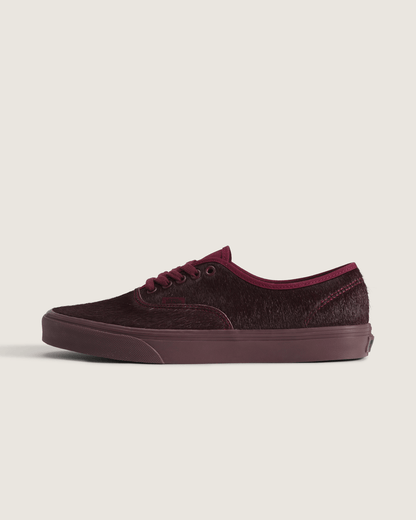 Vans Authentic Shoe in Port Red