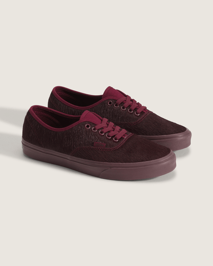 Vans Authentic Shoe in Port Red