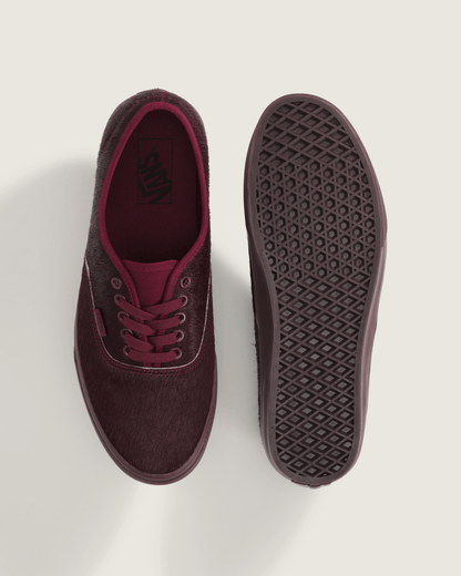 Vans Authentic Shoe in Port Red