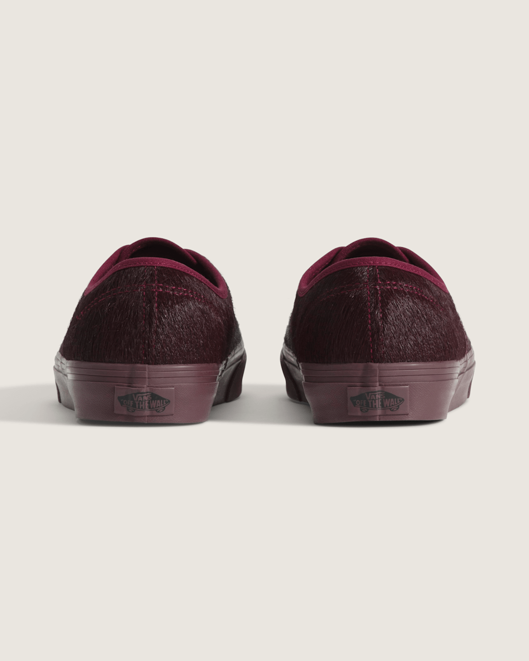 Vans Authentic Shoe in Port Red