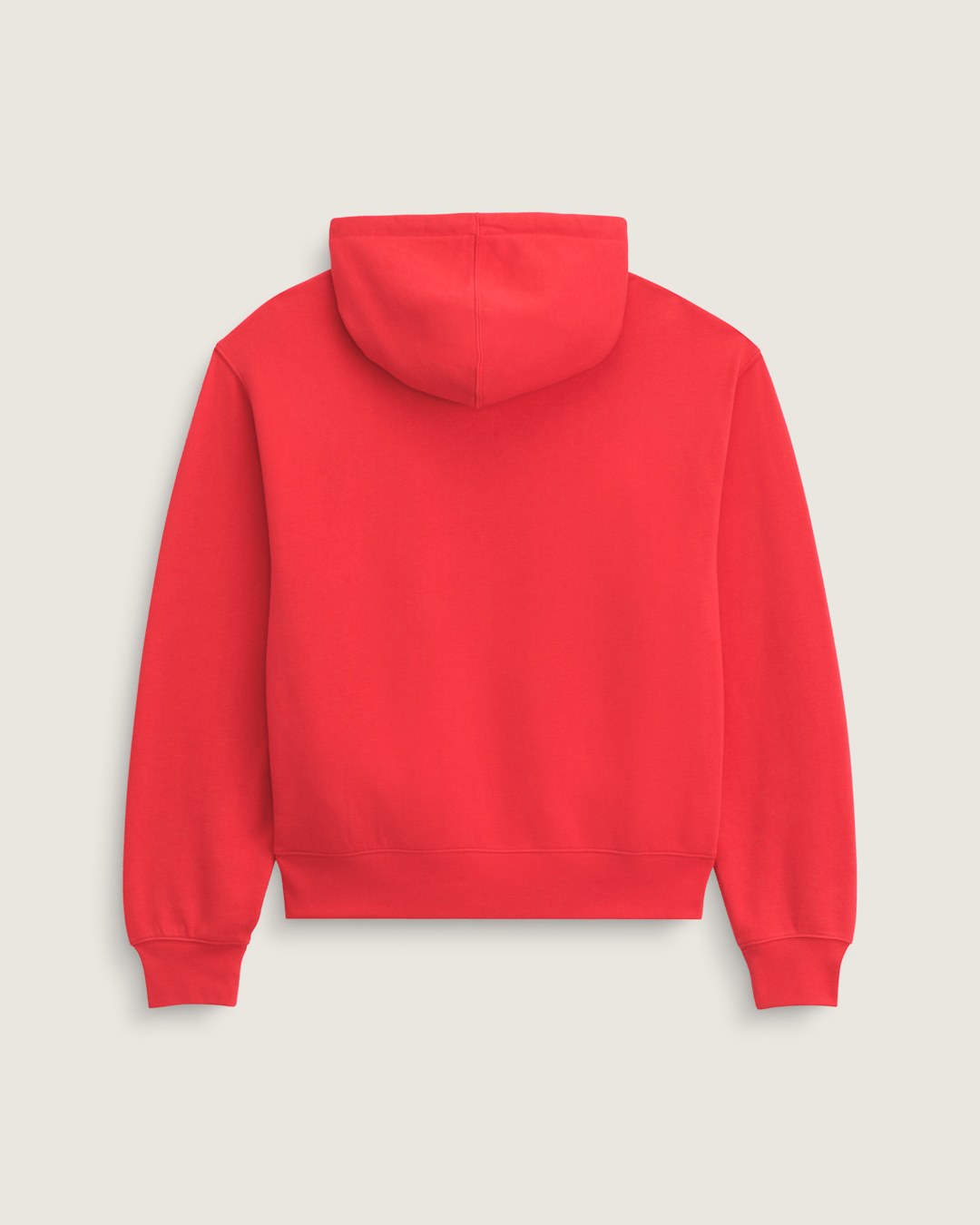Vans Stretch Logo Pullover Hoodie in Crimson Haze Red