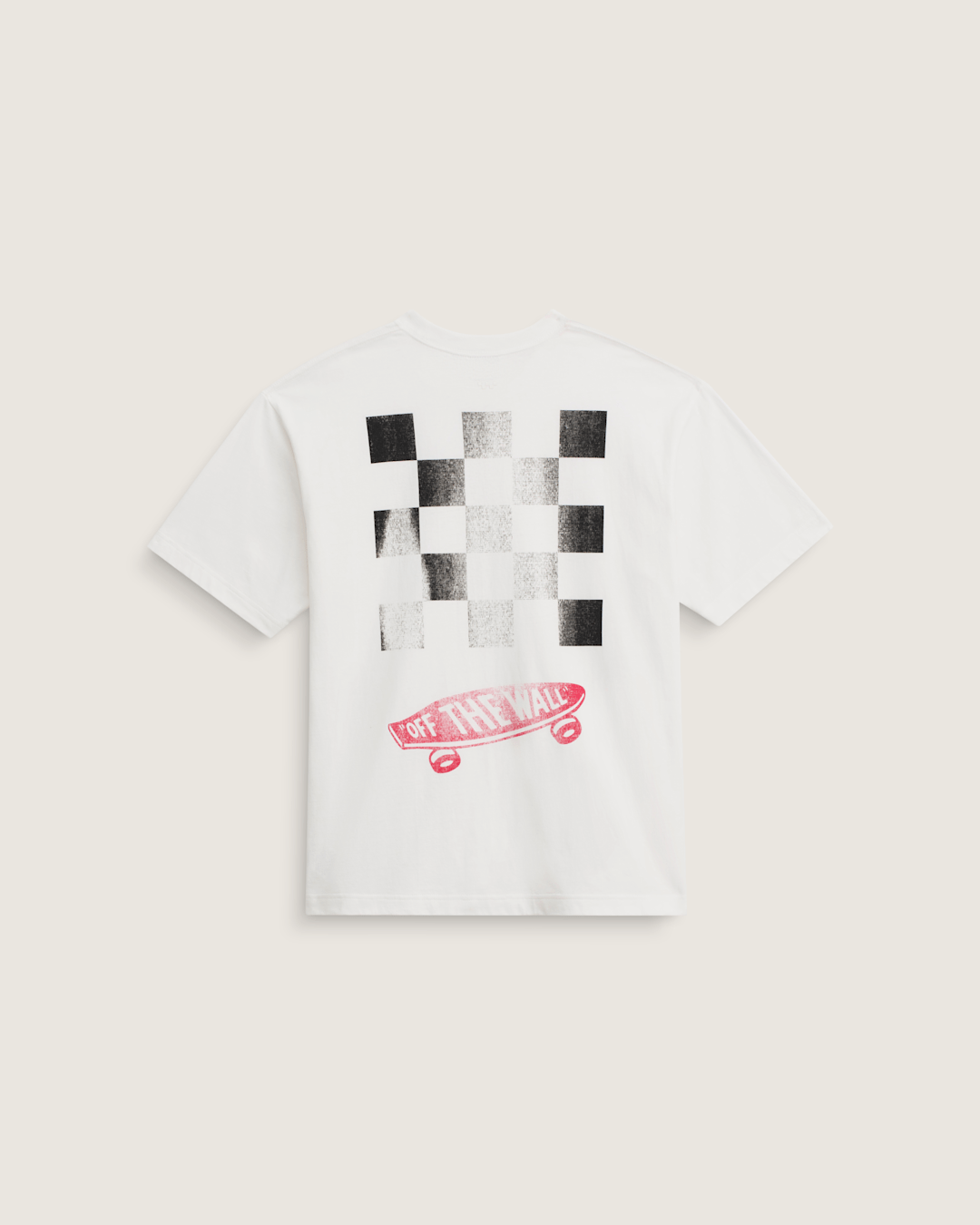 Vans Premium Full Deck T-Shirt in Egret White