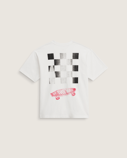 Vans Premium Full Deck T-Shirt in Egret White
