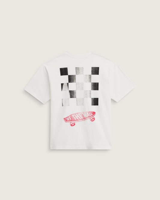 Vans Premium Full Deck T-Shirt in Egret White