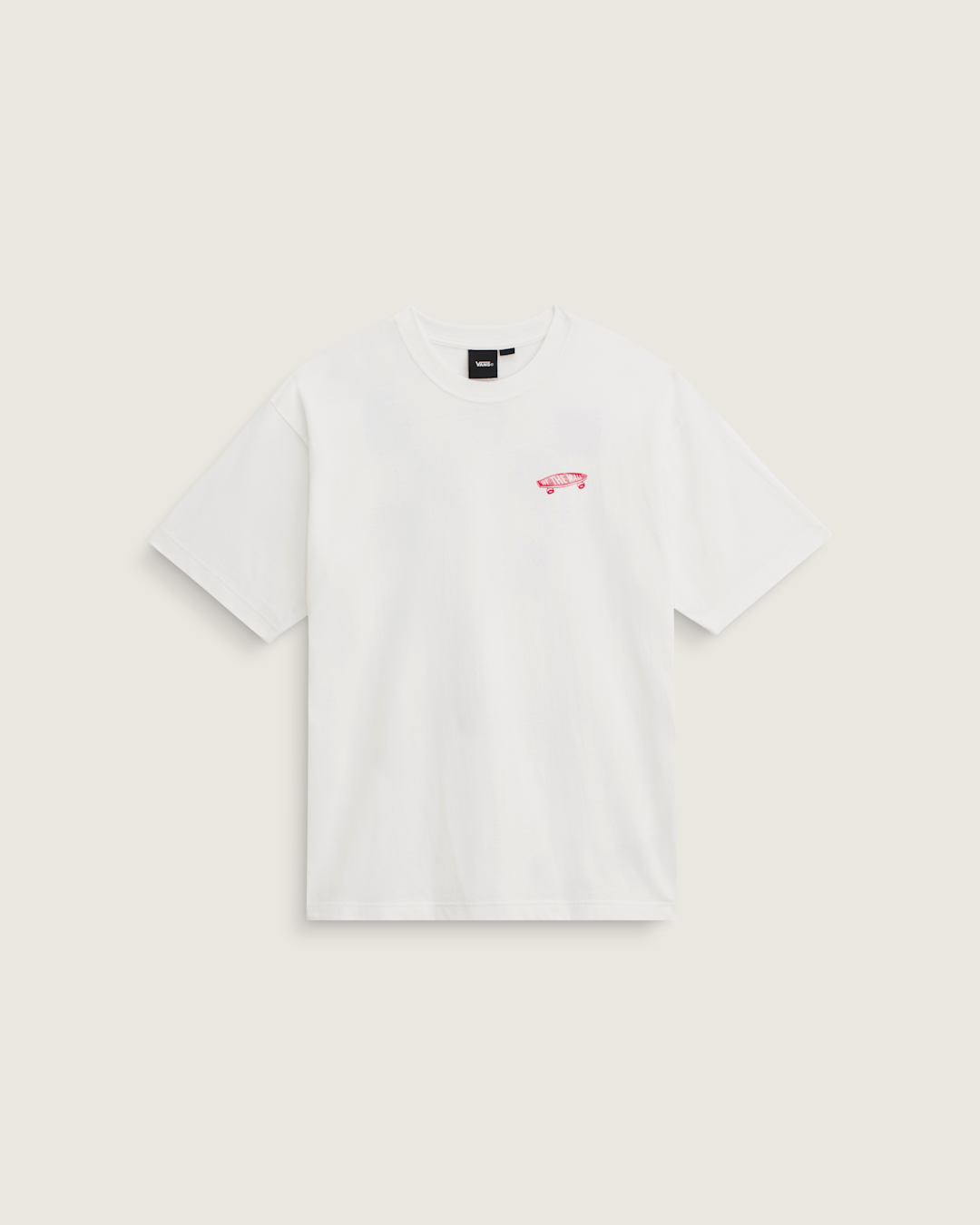 Vans Premium Full Deck T-Shirt in Egret White