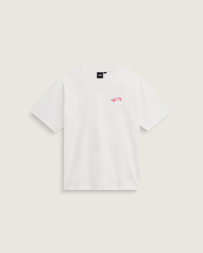 Vans Premium Full Deck T-Shirt in Egret White