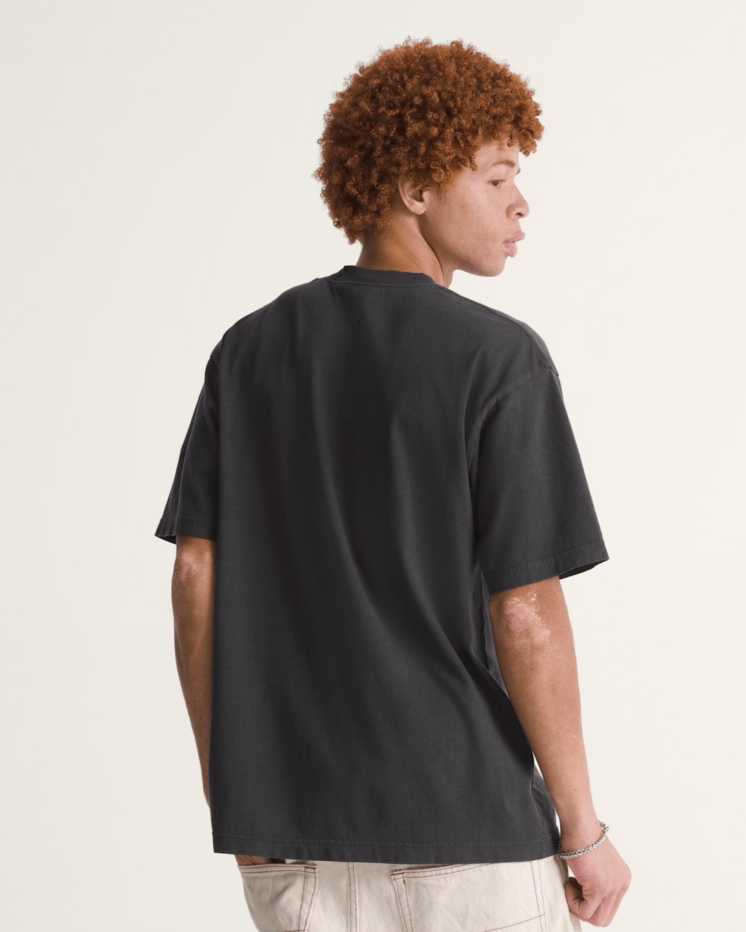 Vans Premium Loose Fit T-Shirt in Faded Black