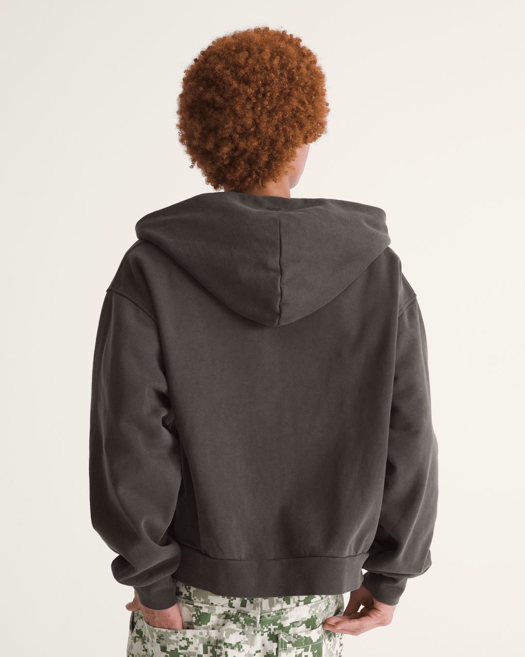 Vans Premium Zip Hoodie in Faded Black