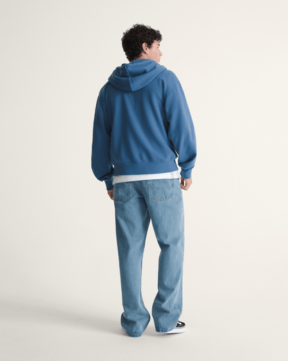 Vans Check-5 Loose Denim Pants in Stonewash Blue