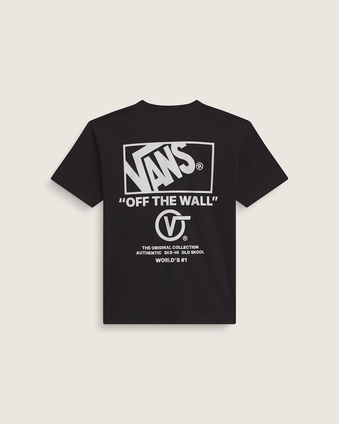 Vans Stockpile T-Shirt in Black / White