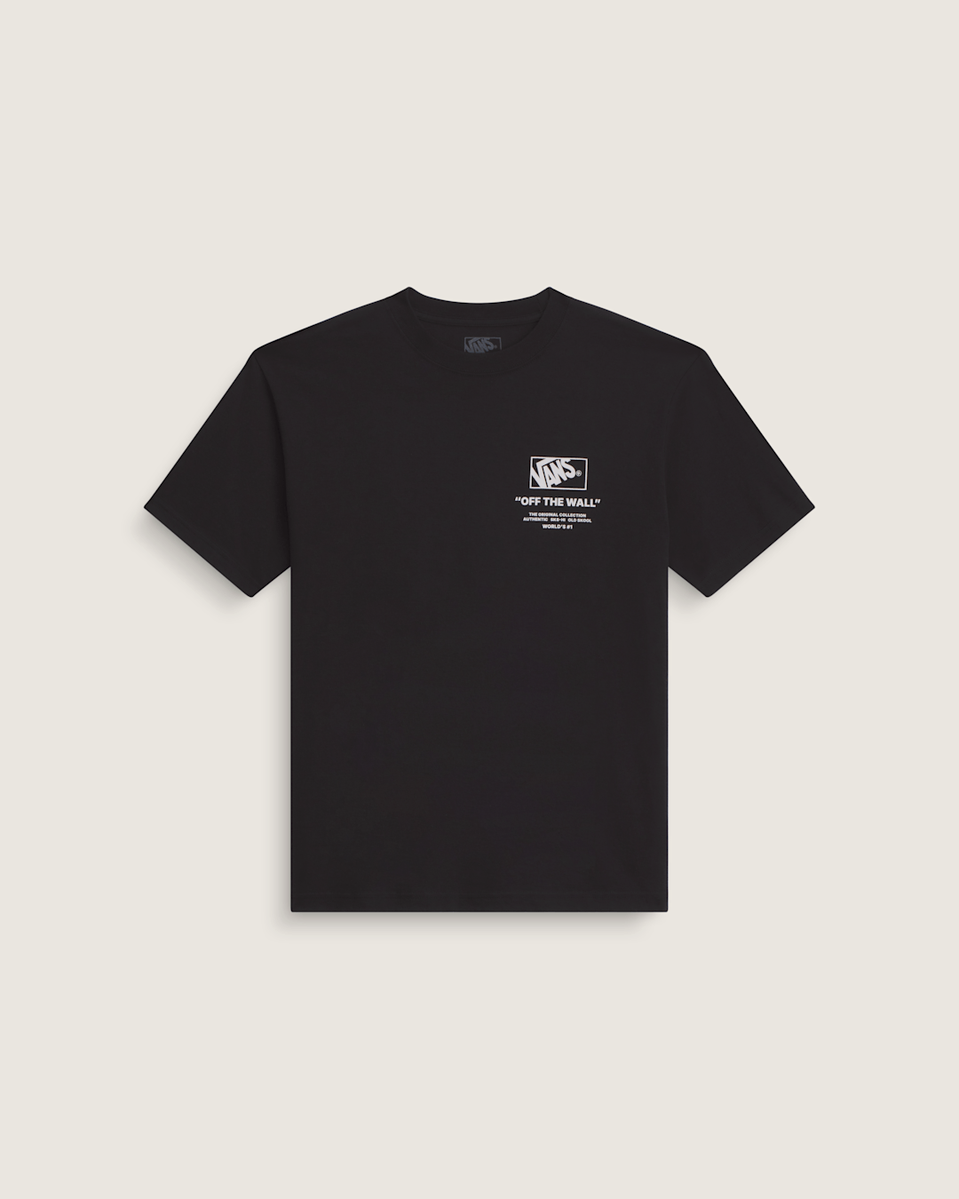 Vans Stockpile T-Shirt in Black / White