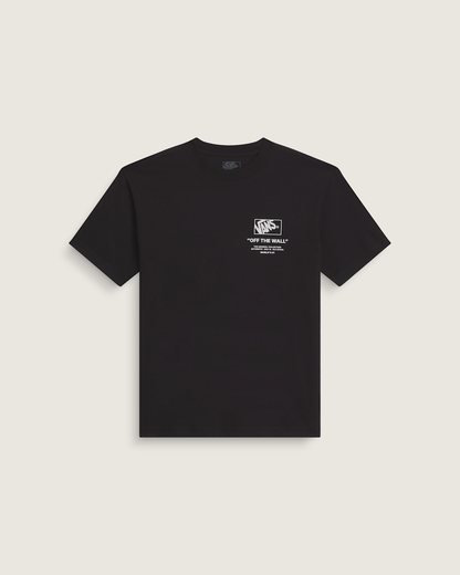 Vans Stockpile T-Shirt in Black / White