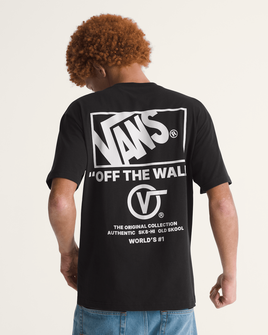 Vans Stockpile T-Shirt in Black / White