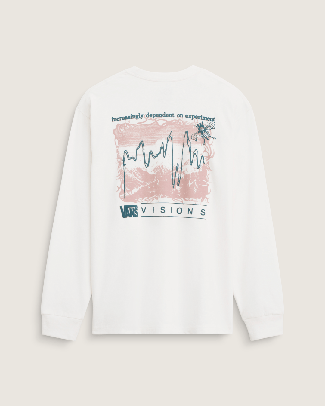 Vans Vans Visions Long Sleeve T-Shirt in Egret White
