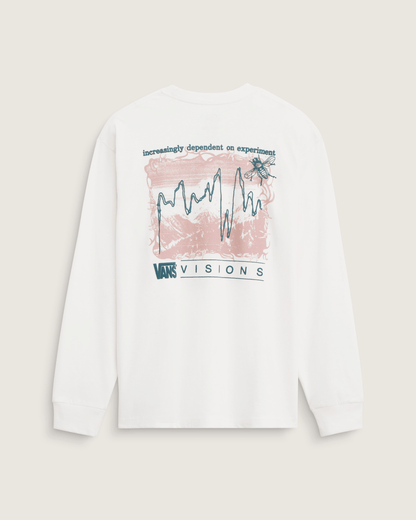 Vans Vans Visions Long Sleeve T-Shirt in Egret White